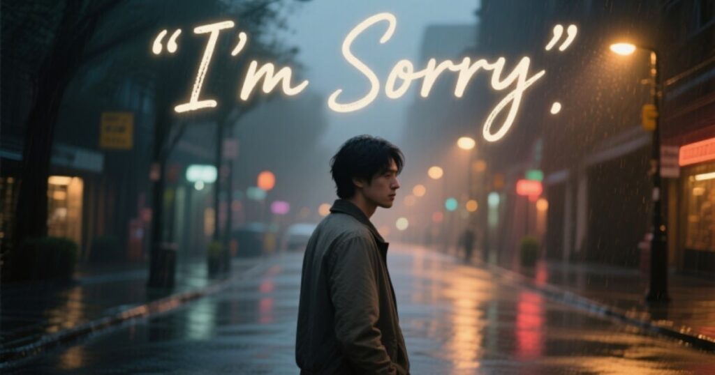 I’m sorry quotes for him to express heartfelt apology, show love, and ask for forgiveness sincerely.