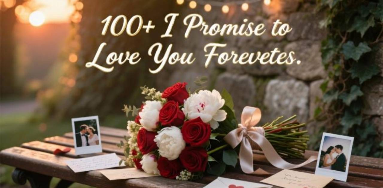 100+ heartfelt “I Promise to Love You Forever” quotes expressing eternal love, devotion, and commitment.