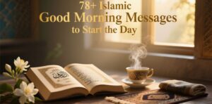 Collection of 78+ Islamic good morning messages with duas, blessings, and quotes to start the day positively.