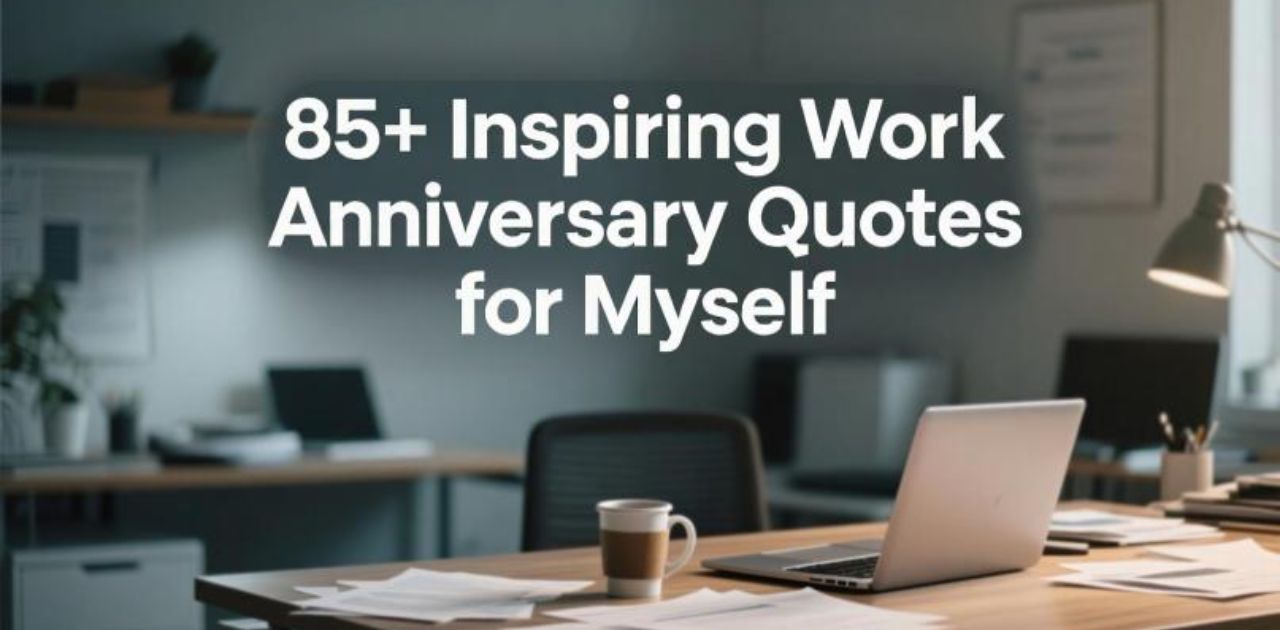 Inspirational work anniversary quotes and messages to celebrate my own career journey and achievements.