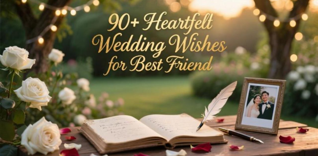 Heartfelt wedding wishes and messages for your best friend – discover 90+ touching, meaningful, and beautiful wedding greetings to celebrate their special day.