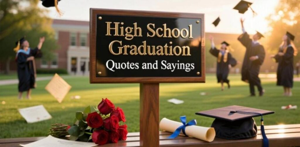Inspirational High School Graduation Quotes and Sayings to Celebrate Student Success.